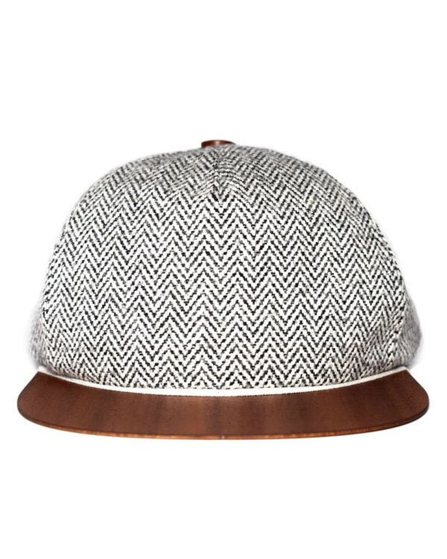Lou-i Tweed Cap mit edlem Holzschild Made in Germany - Sehr bequeme Wintercap – Ansicht 3