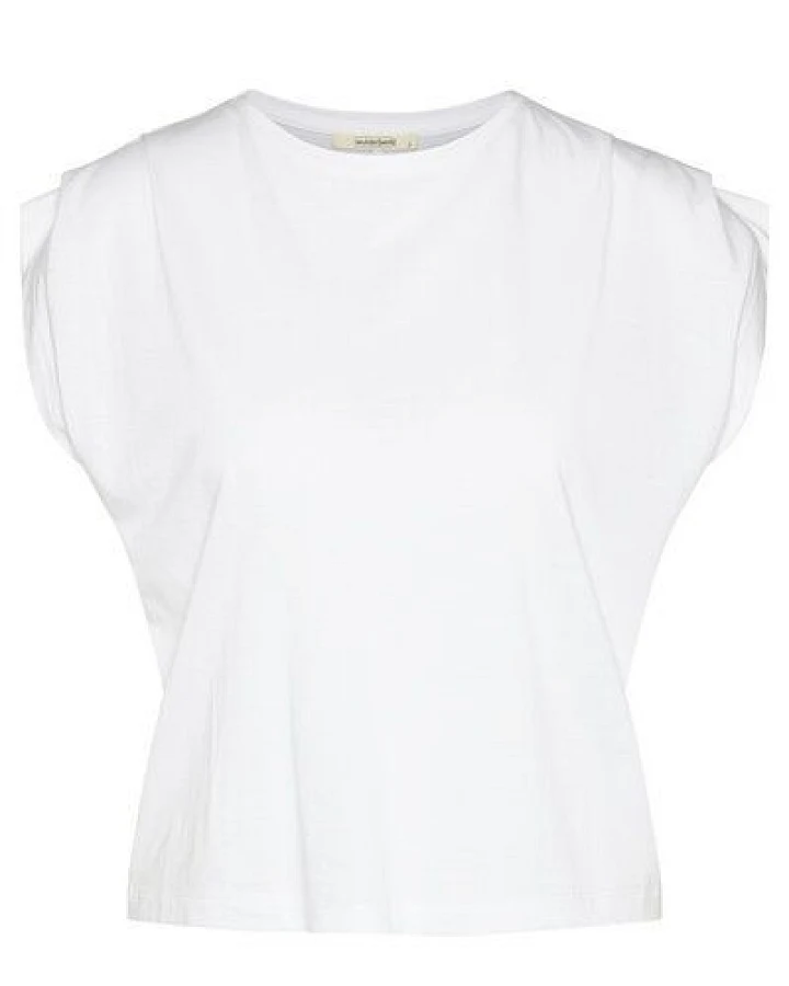 Wunderwerk Damen oversize Oberteil aus Bio Baumwolle & Modal "Pleated oversize top"