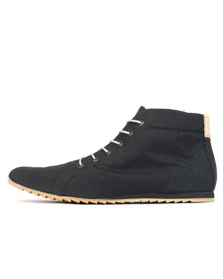SORBAS '66 veganer Sneaker aus Bio-Baumwolle Schwarz