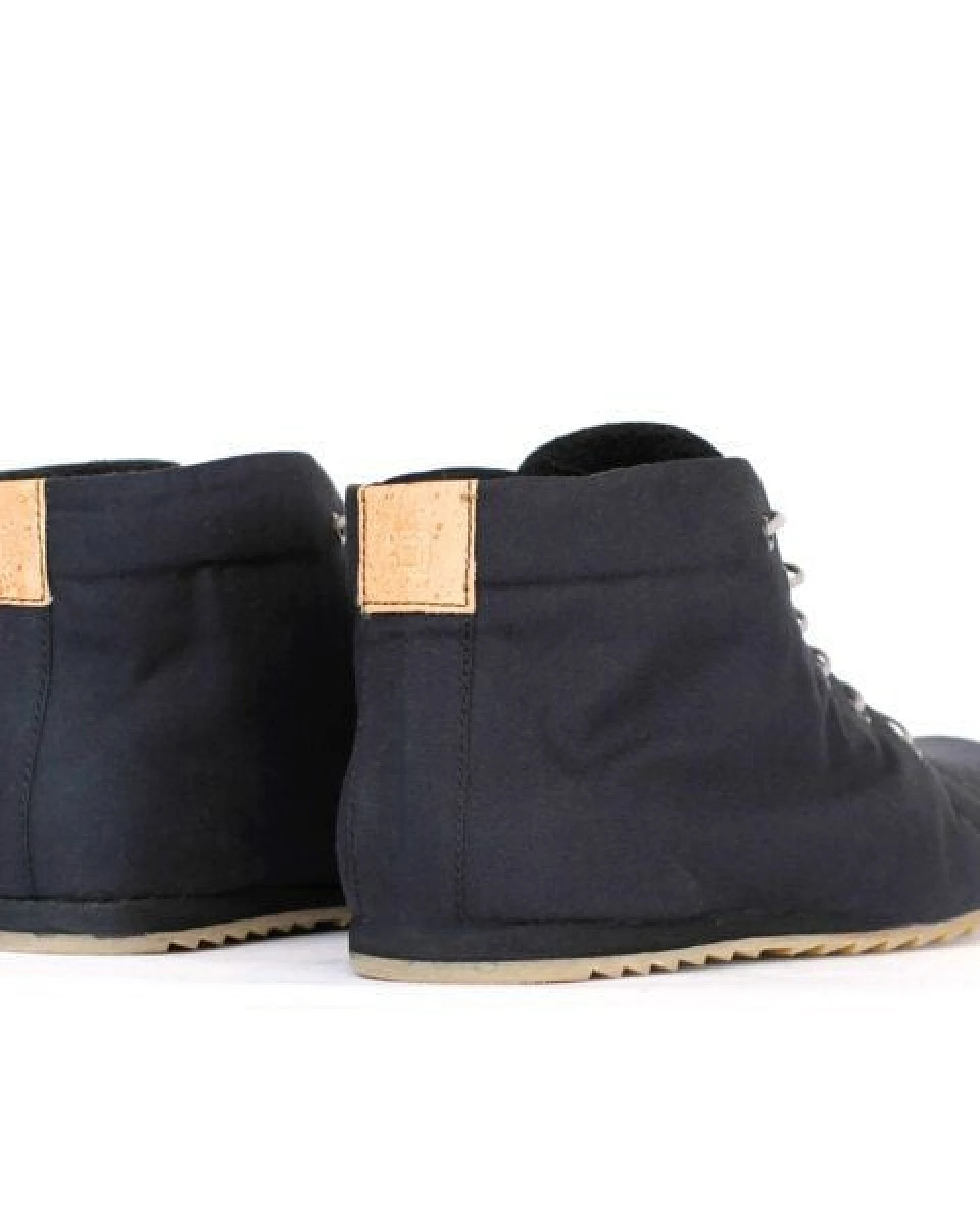 SORBAS '66 veganer Sneaker aus Bio-Baumwolle Schwarz – Ansicht 4