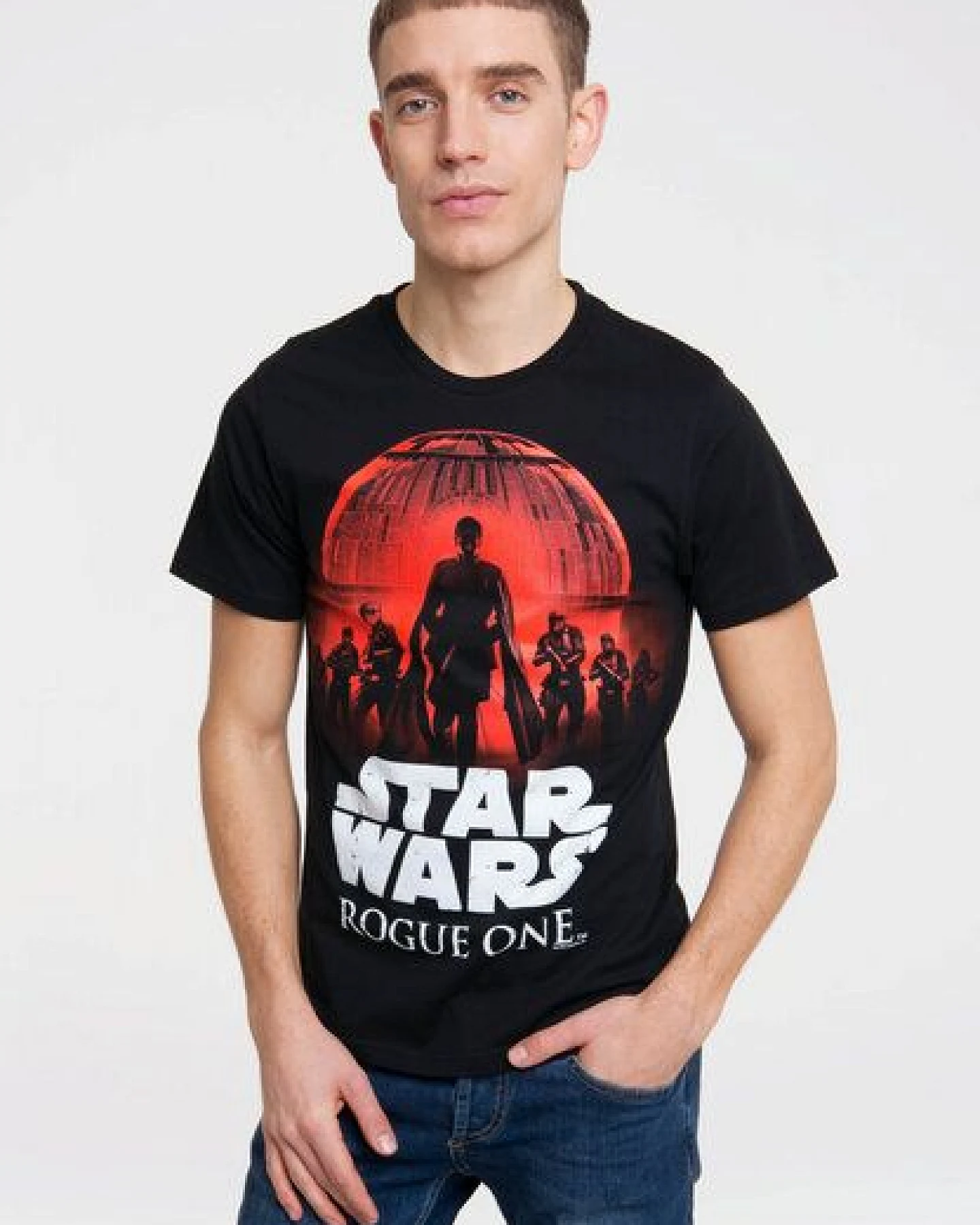 LOGOSH!RT LOGOSHIRT - Star Wars - Rouge One - Poster - Organic T-Shirt – Ansicht 3