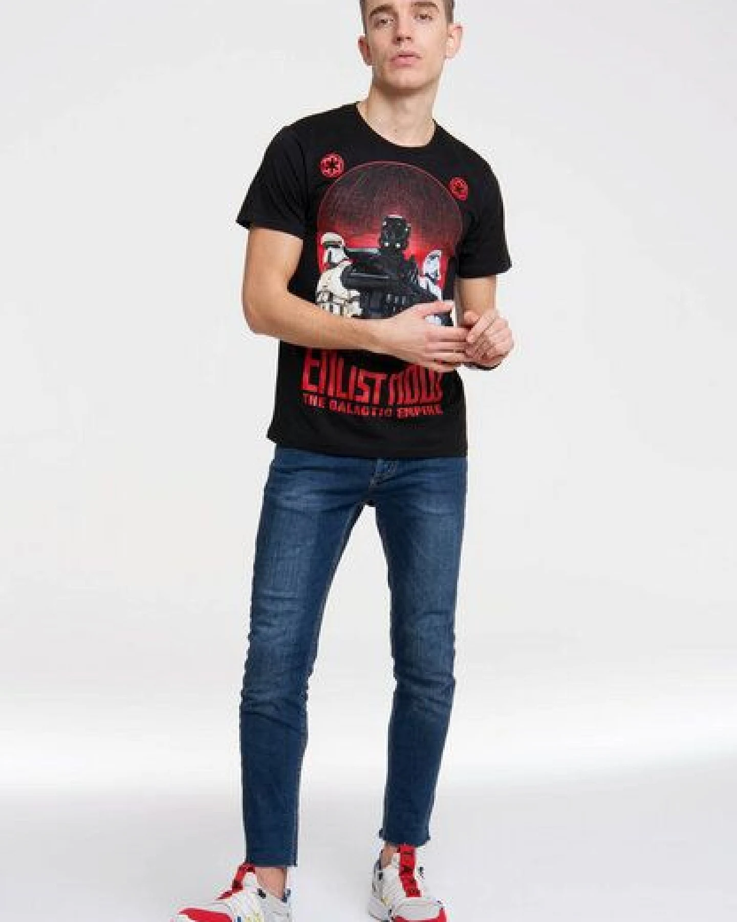 LOGOSH!RT LOGOSHIRT - Star Wars - Dart Vader - Enlist Now - Organic T-Shirt – Ansicht 2