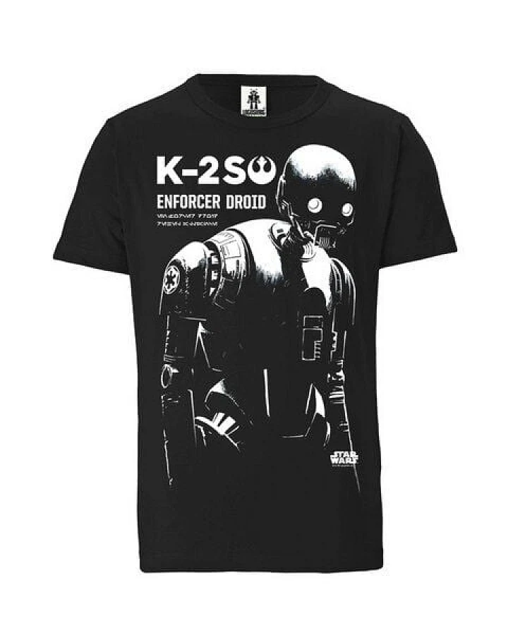 LOGOSH!RT LOGOSHIRT - Star Wars - Rogue One - K-2SO - Organic T-Shirt