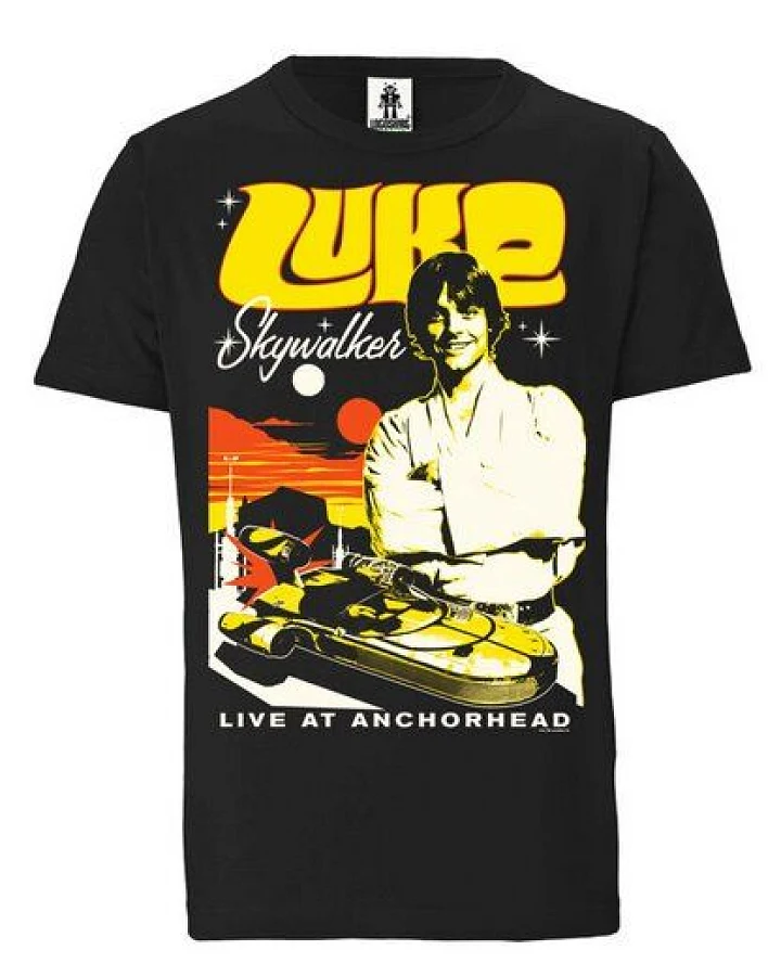 LOGOSH!RT LOGOSHIRT - Star Wars - Luke Skywalker - T-Shirt - 100% Organic Cotton