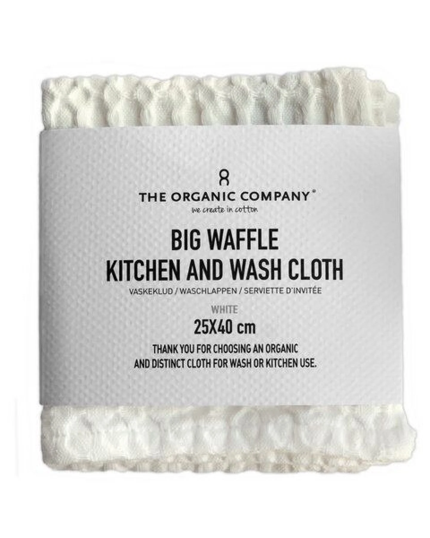 The Organic Company Geschirrtuch - Big Waffle Kitchen and Wash Cloth – Ansicht 3