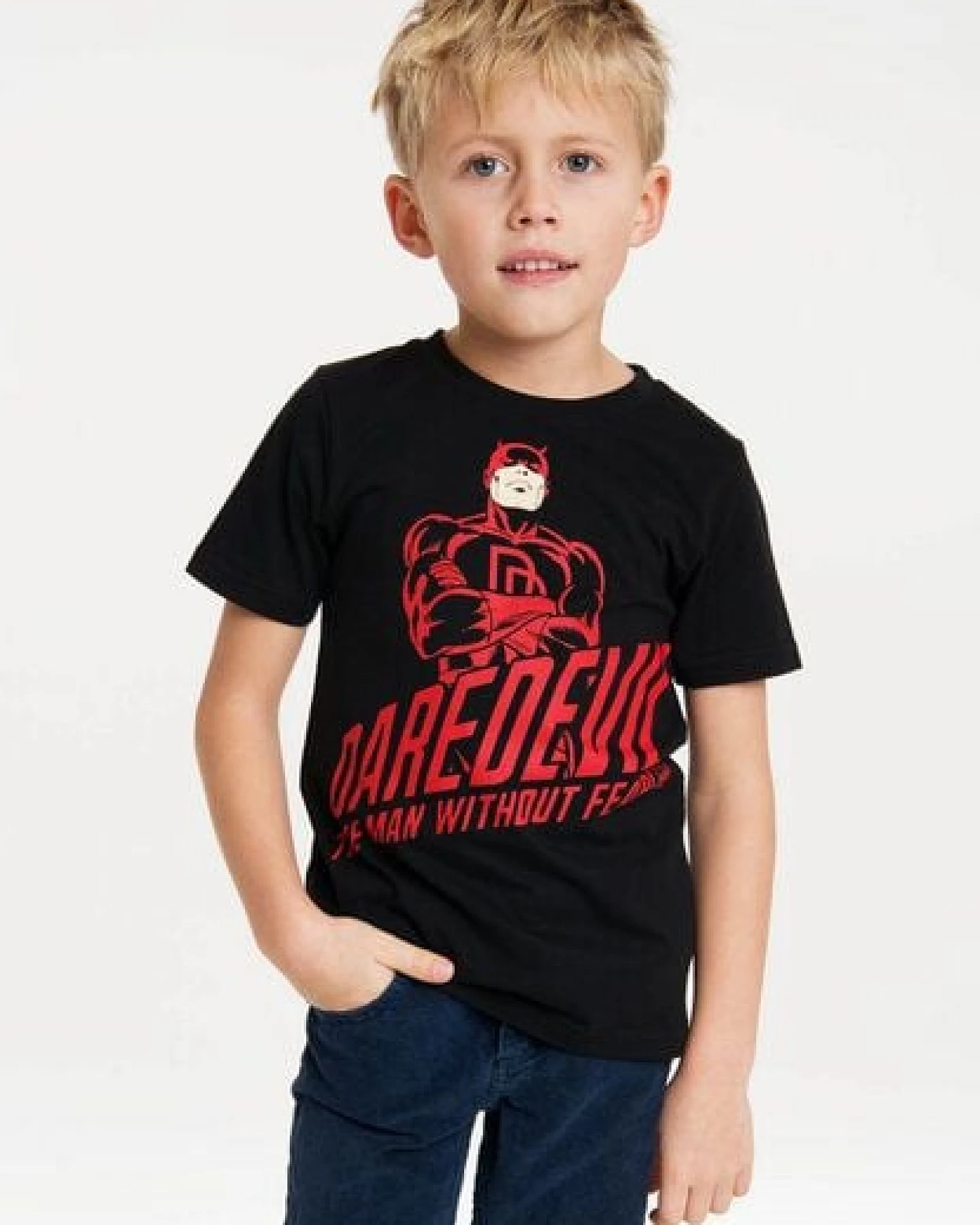 LOGOSH!RT LOGOSHIRT - Marvel - Daredevil - Bio T-Shirt - Kinder - 100% Organic – Ansicht 3