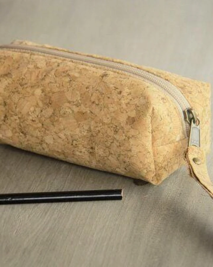 BY COPALA Federmappe Etui aus Kork, Vegan Pencil bag, Kork Tasche