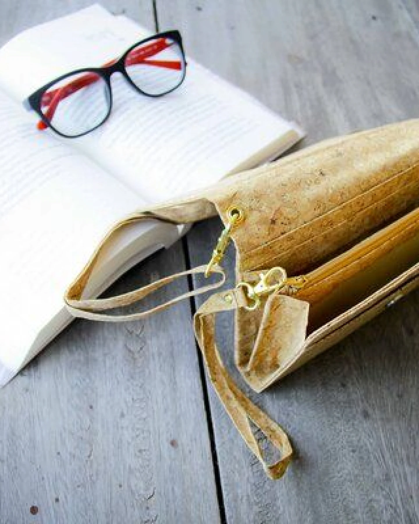 BY COPALA Portemonnaie aus Recycling-Kork, Vegan, Brieftasche, Clutch – Ansicht 2