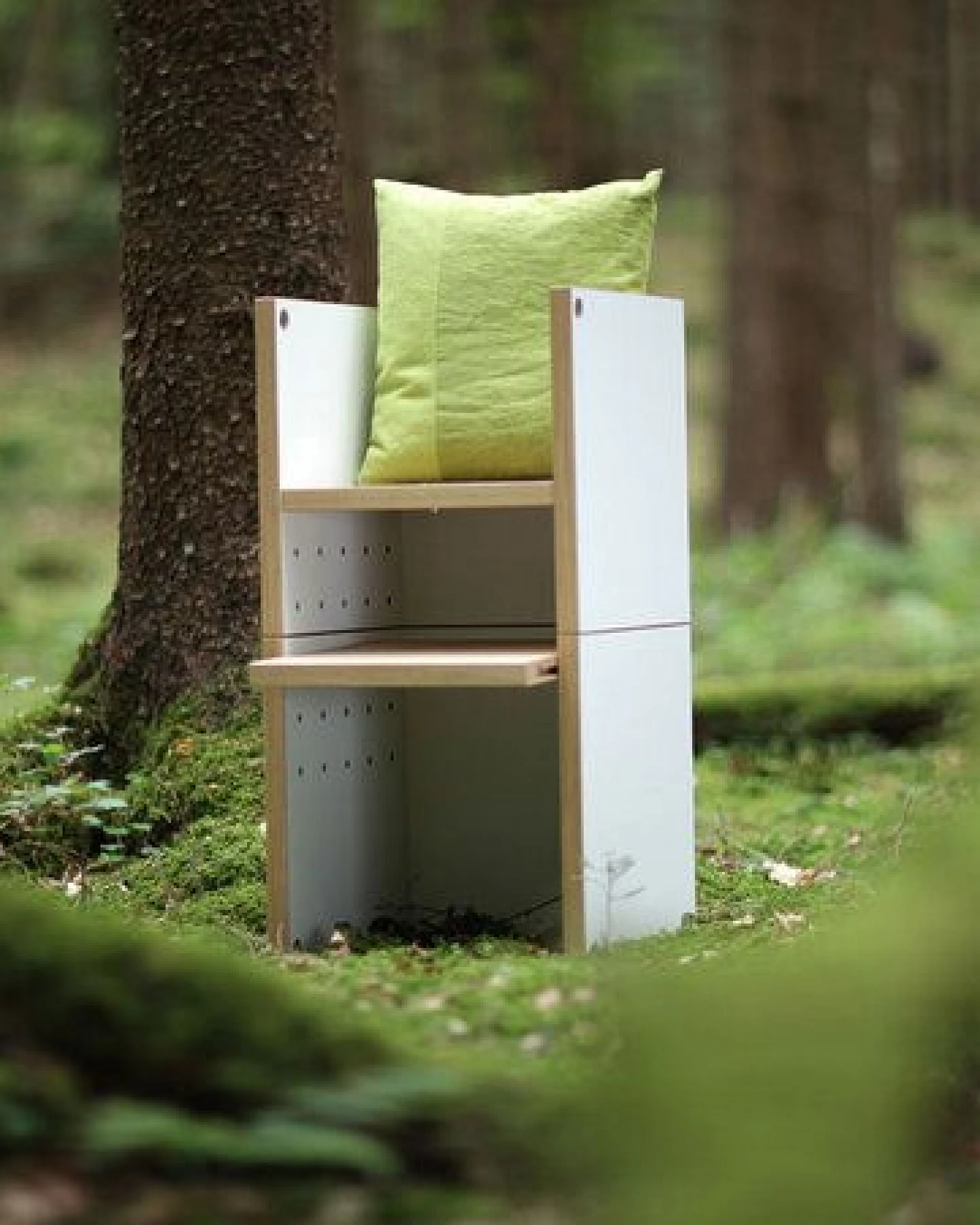 werkvoll by Lena Peter Nachhaltiger Holz Kinderhochstuhl Ma(h)l 2 – Ansicht 2
