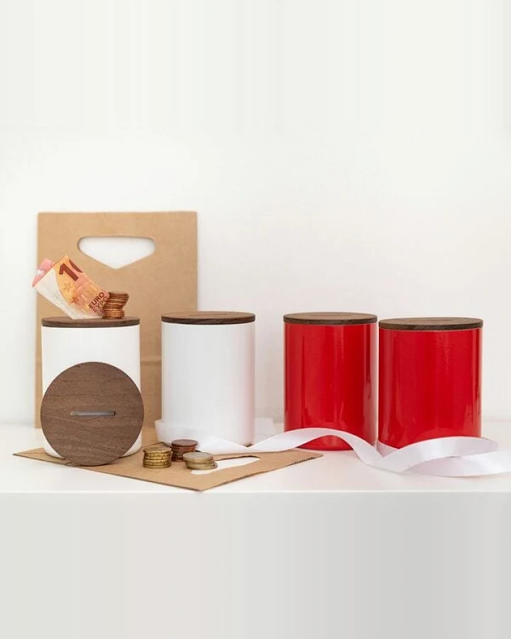 werkvoll by Lena Peter Recycling Feuerlöscher Spardose FIRE