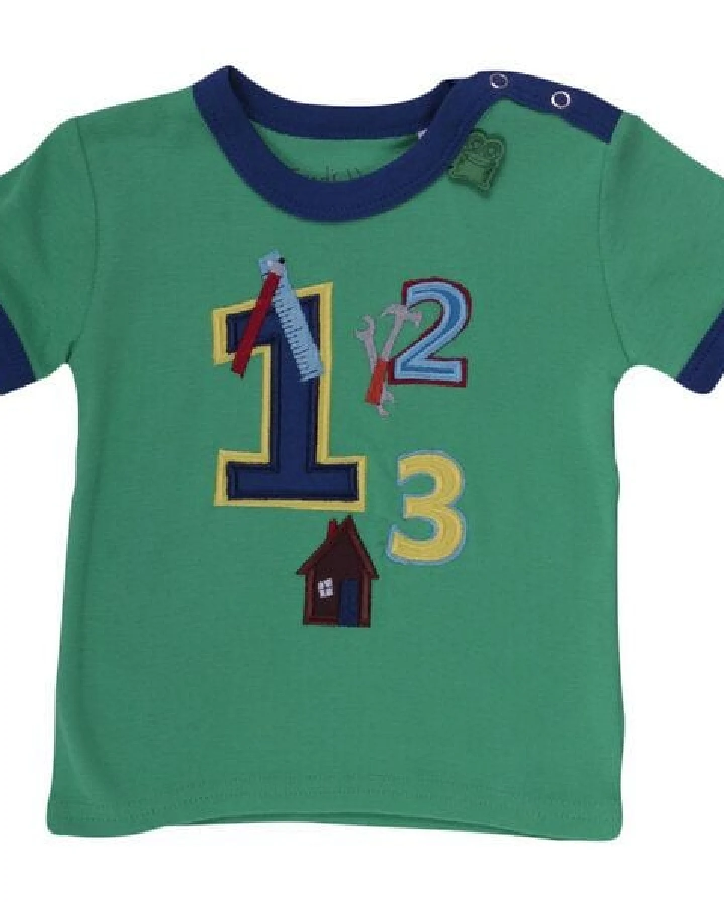 "Green Cotton" T-Shirt Zahlen – Ansicht 2