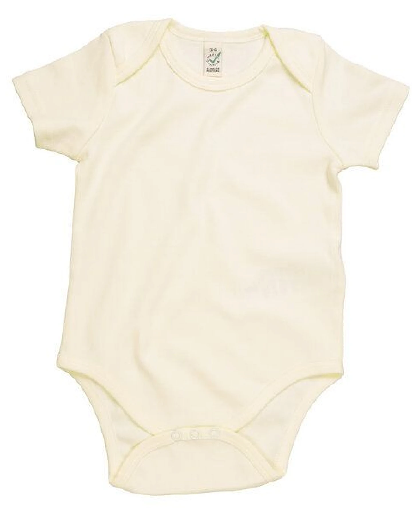 HANDGEDRUCKT "Klammerkatze" Baby Body – Ansicht 2