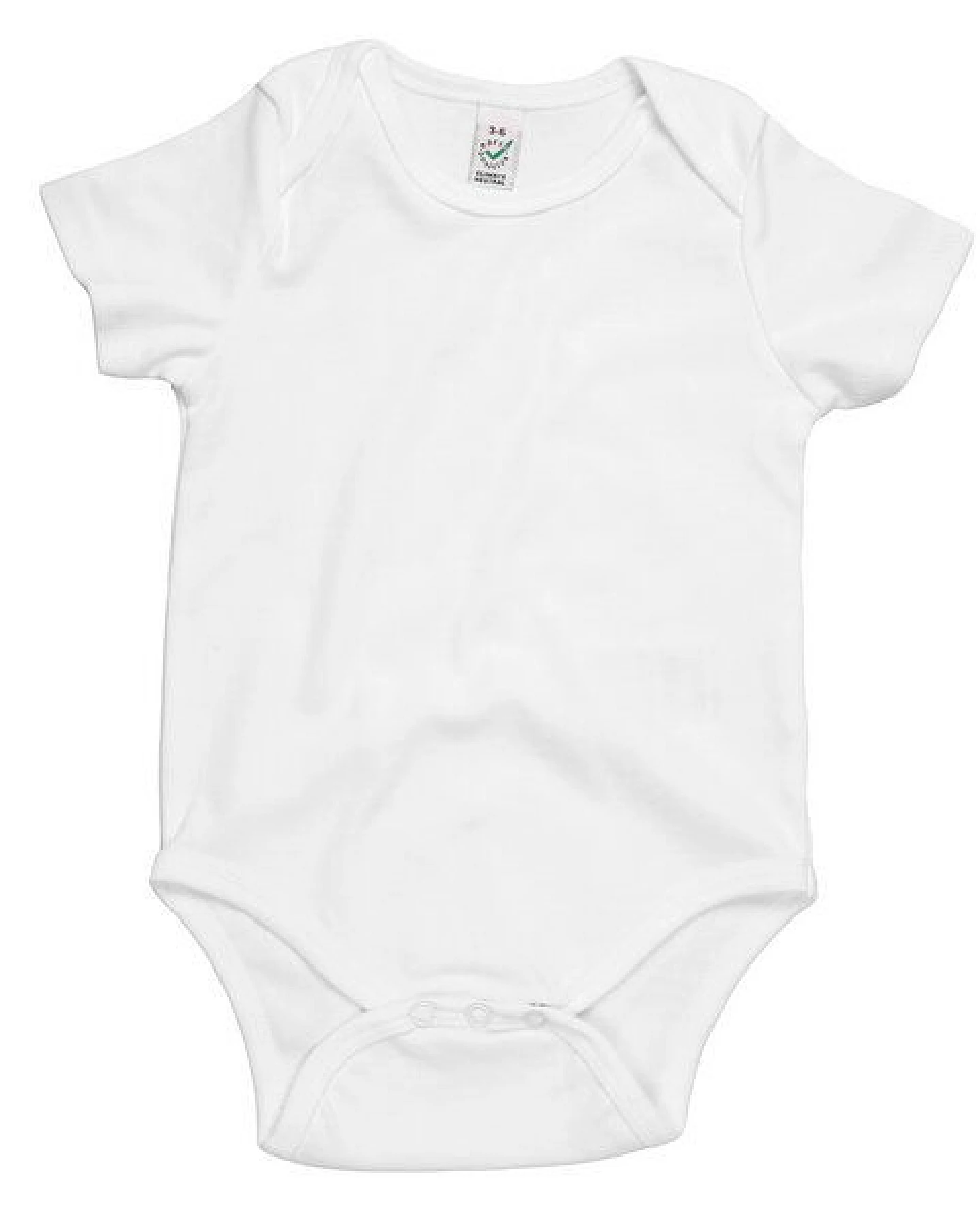 HANDGEDRUCKT "Klammerkatze" Baby Body – Ansicht 2