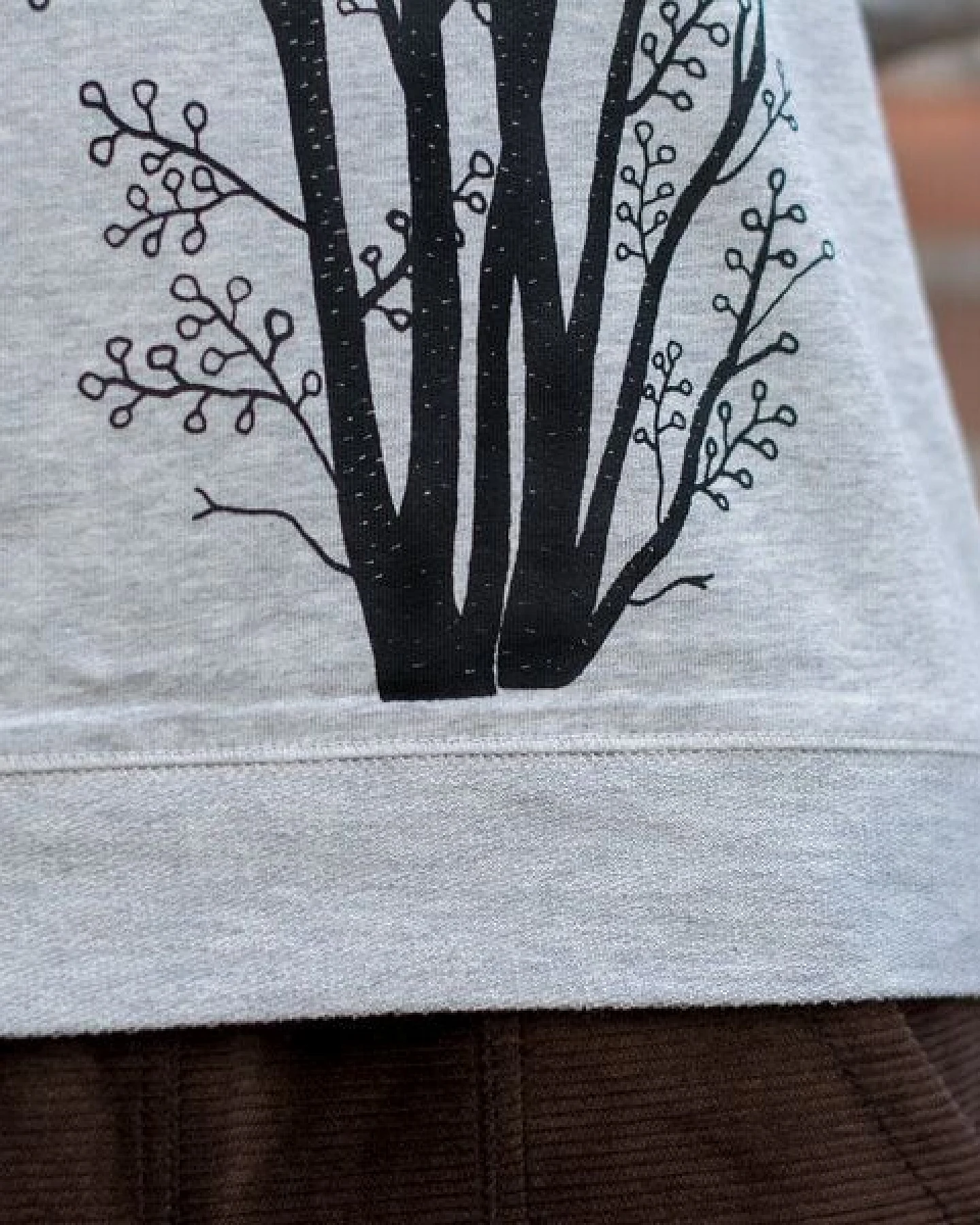 Cmig leichter Pulli "Erle mit Elster" – Ansicht 4
