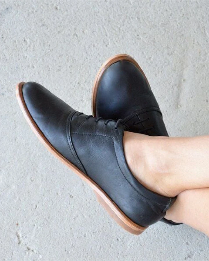 SORBAS '84 Halbschuhe Leder Oxford Schnürschuhe