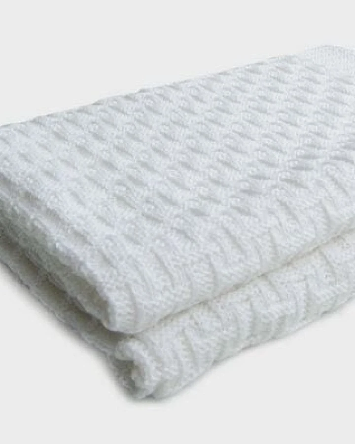 Sonnenstrick Babydecke Karostrickmotiv