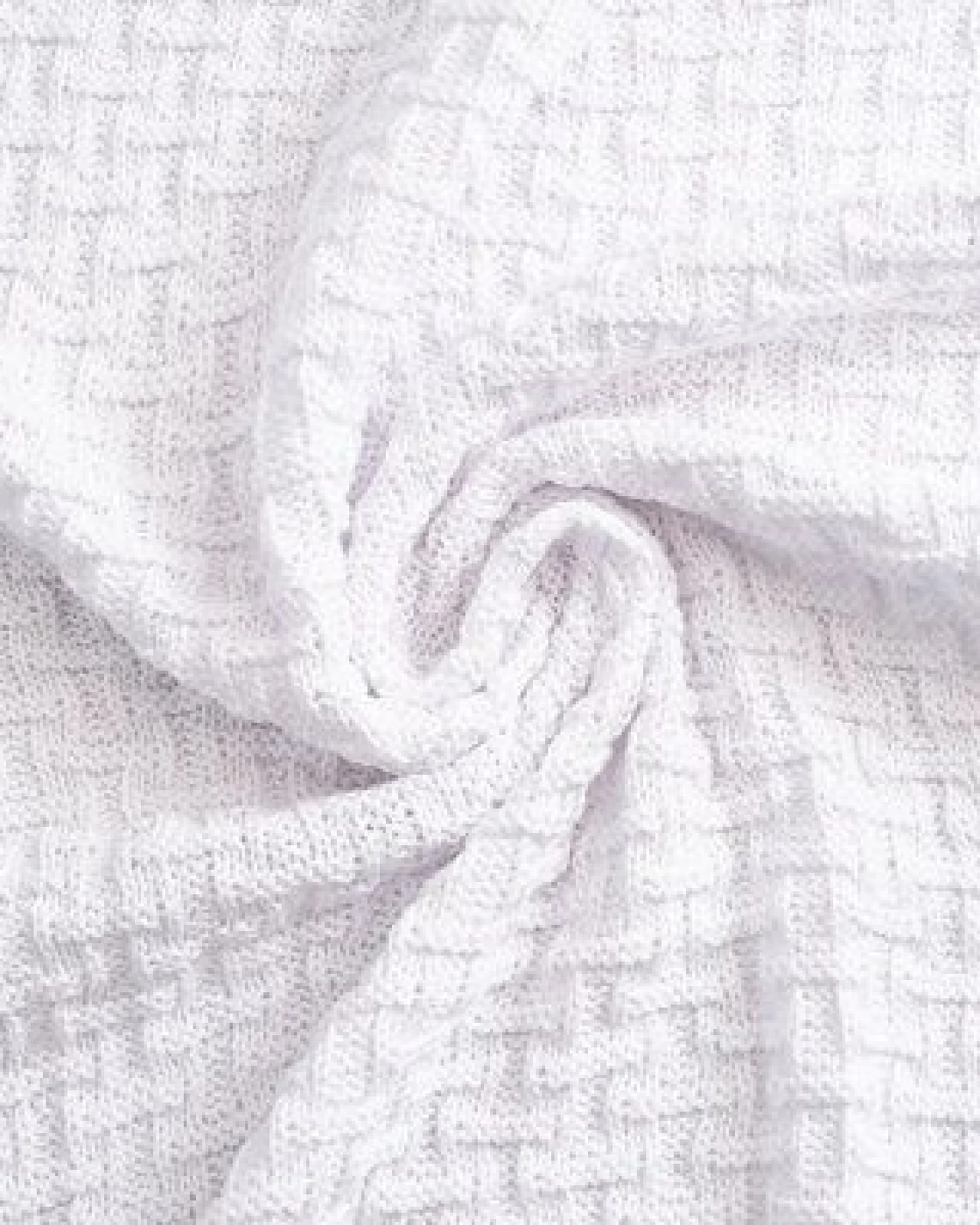 Sonnenstrick – Bio Baby-Strickdecke "Karostrickmotiv" (100 x 90 cm) Bio-Baumwolle – Ansicht 3