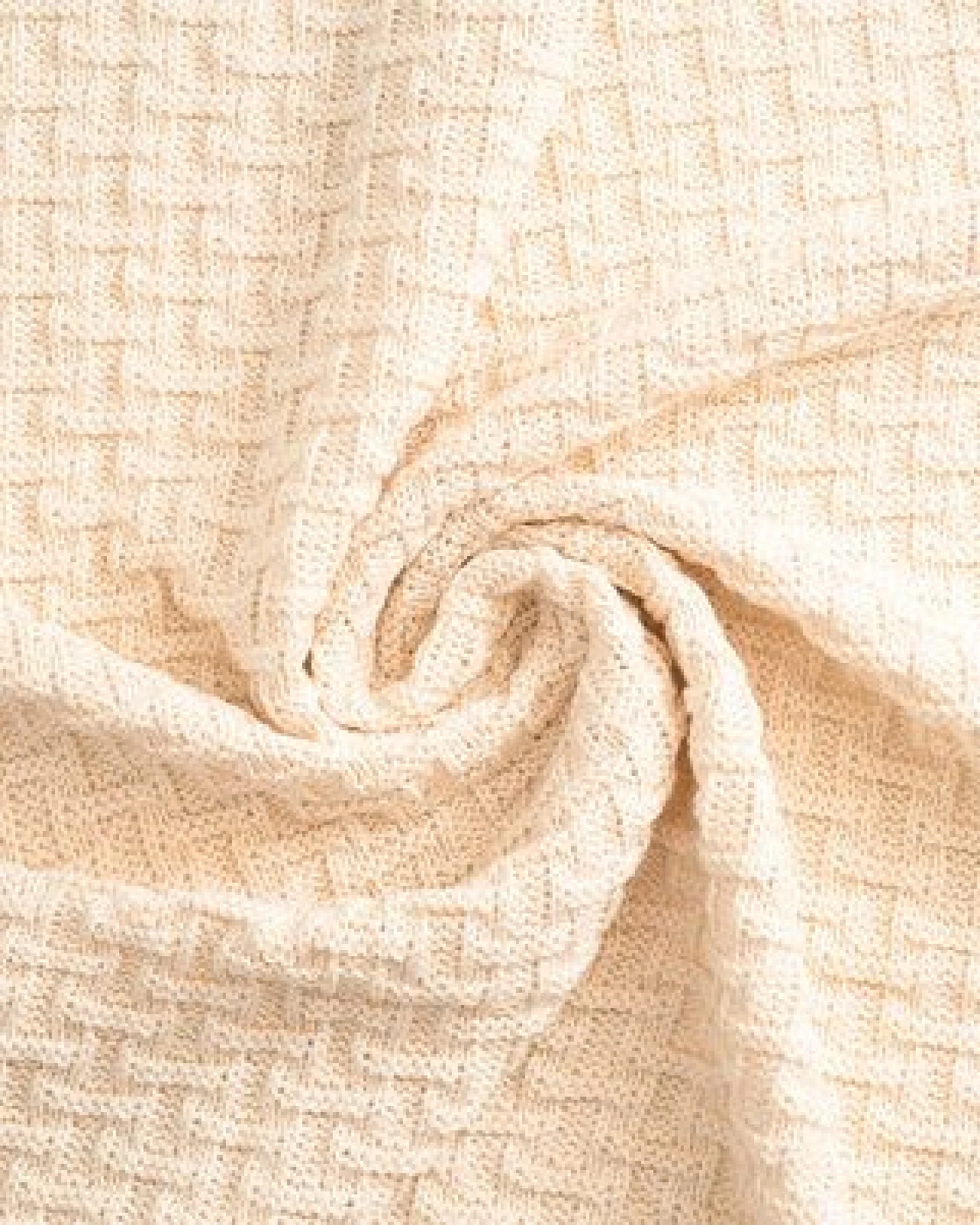 Sonnenstrick – Bio Baby-Strickdecke "Karostrickmotiv" (100 x 90 cm) Bio-Baumwolle – Ansicht 3
