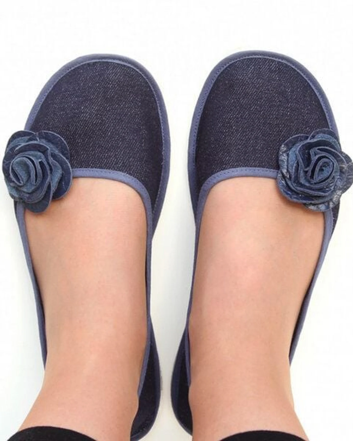 Ursanina Ballerinas Jeans – Ansicht 3