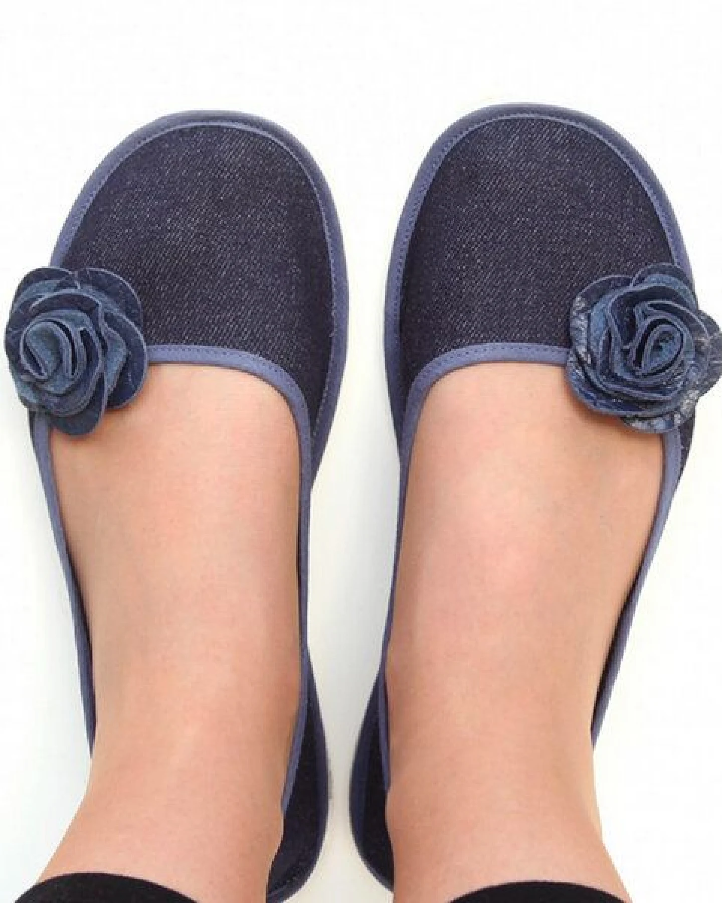 Ursanina Ballerinas Jeans – Ansicht 3