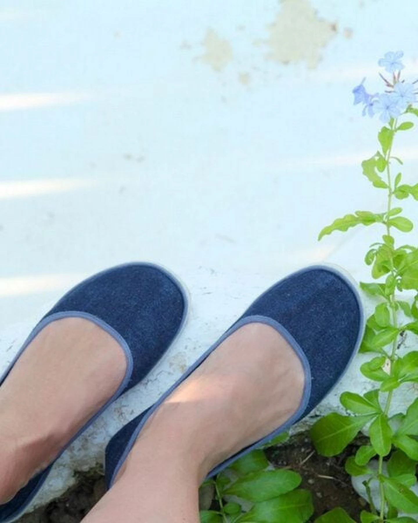 Ursanina Ballerinas Jeans – Ansicht 3