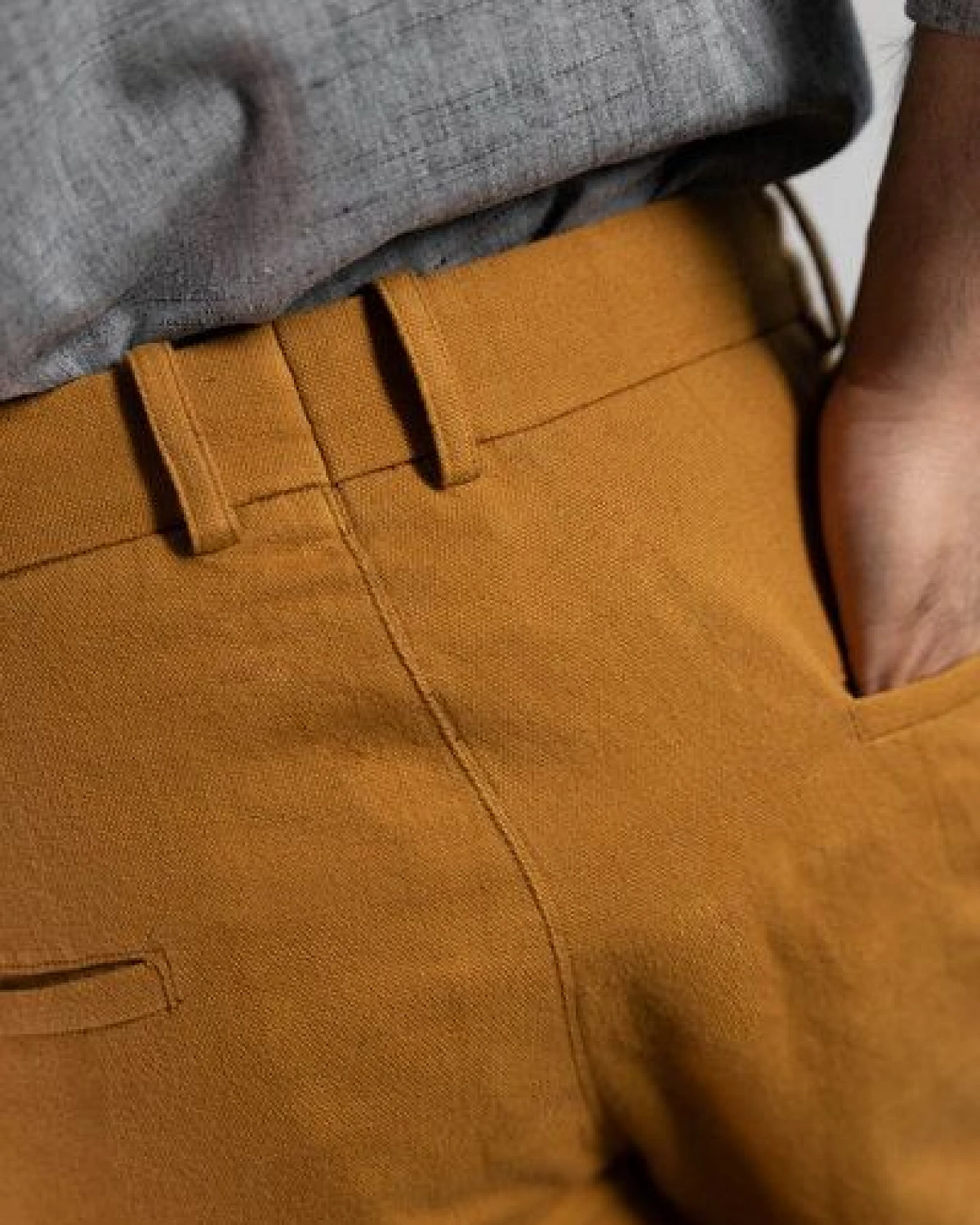 Jyoti - Fair Works Baumwoll Hose Sameer Curry – Ansicht 2