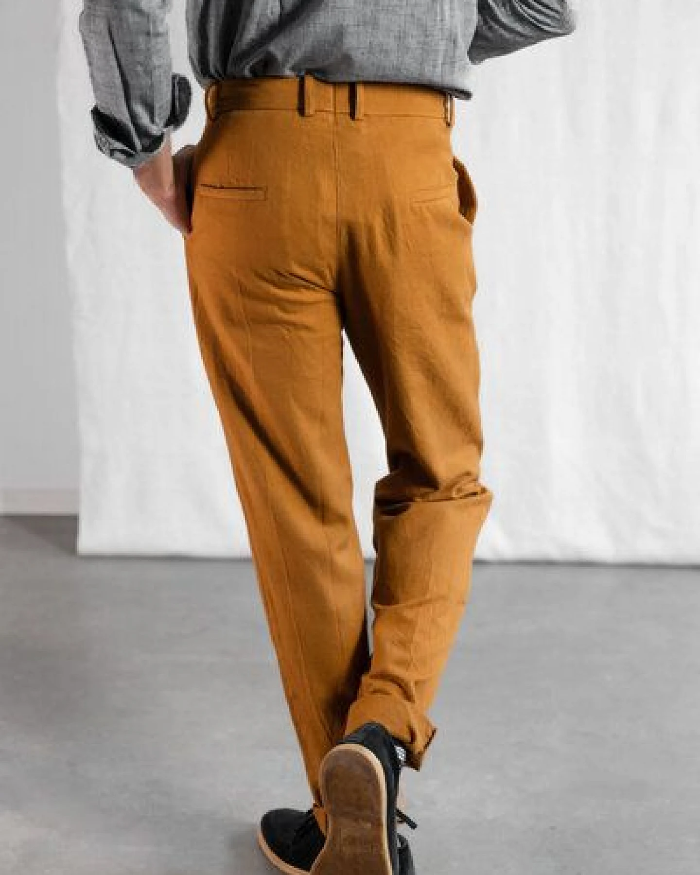 Jyoti - Fair Works Baumwoll Hose Sameer Curry – Ansicht 2