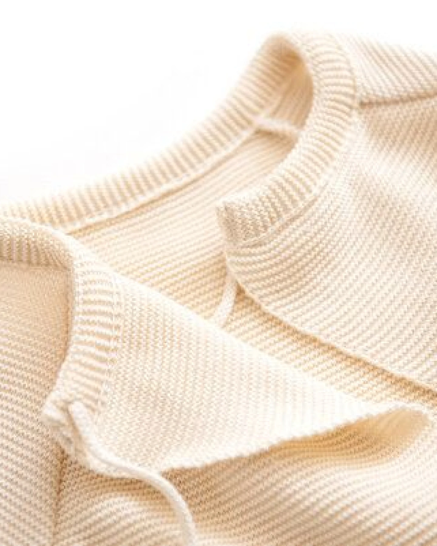 Sonnenstrick – Bio Baby-Flügelhemd / Wickeljäckchen aus Baumwolle (GOTS) Größe 50/56 (Erstlingsgröße für Neugeborene) – Ansicht 3