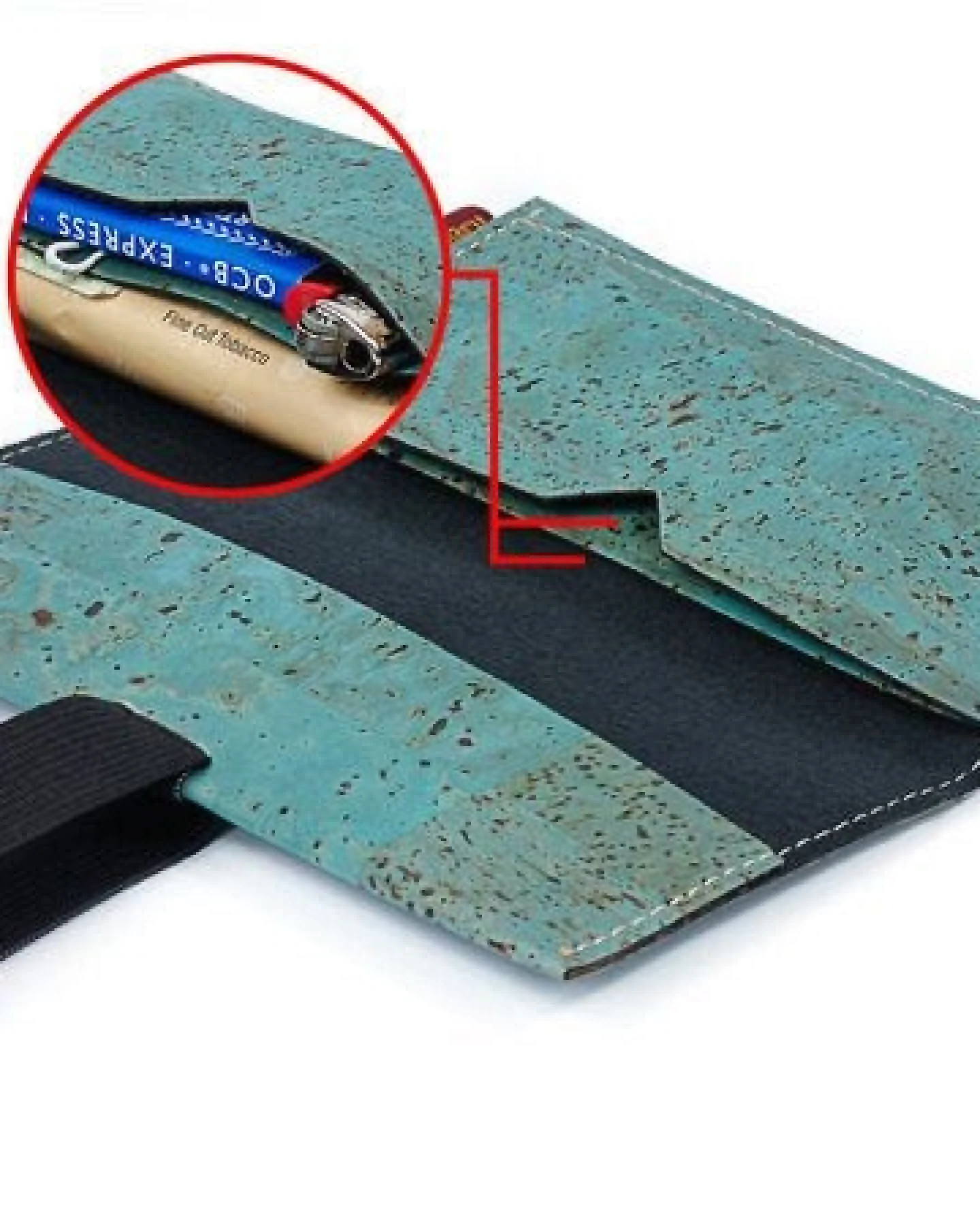 Simaru Tabaktasche / Drehertasche / Drehtabak Tasche aus Kork – Ansicht 4