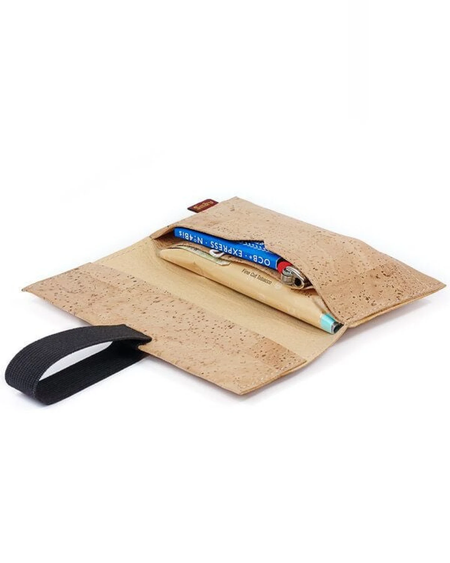 Simaru Tabaktasche / Drehertasche / Drehtabak Tasche aus Kork – Ansicht 4