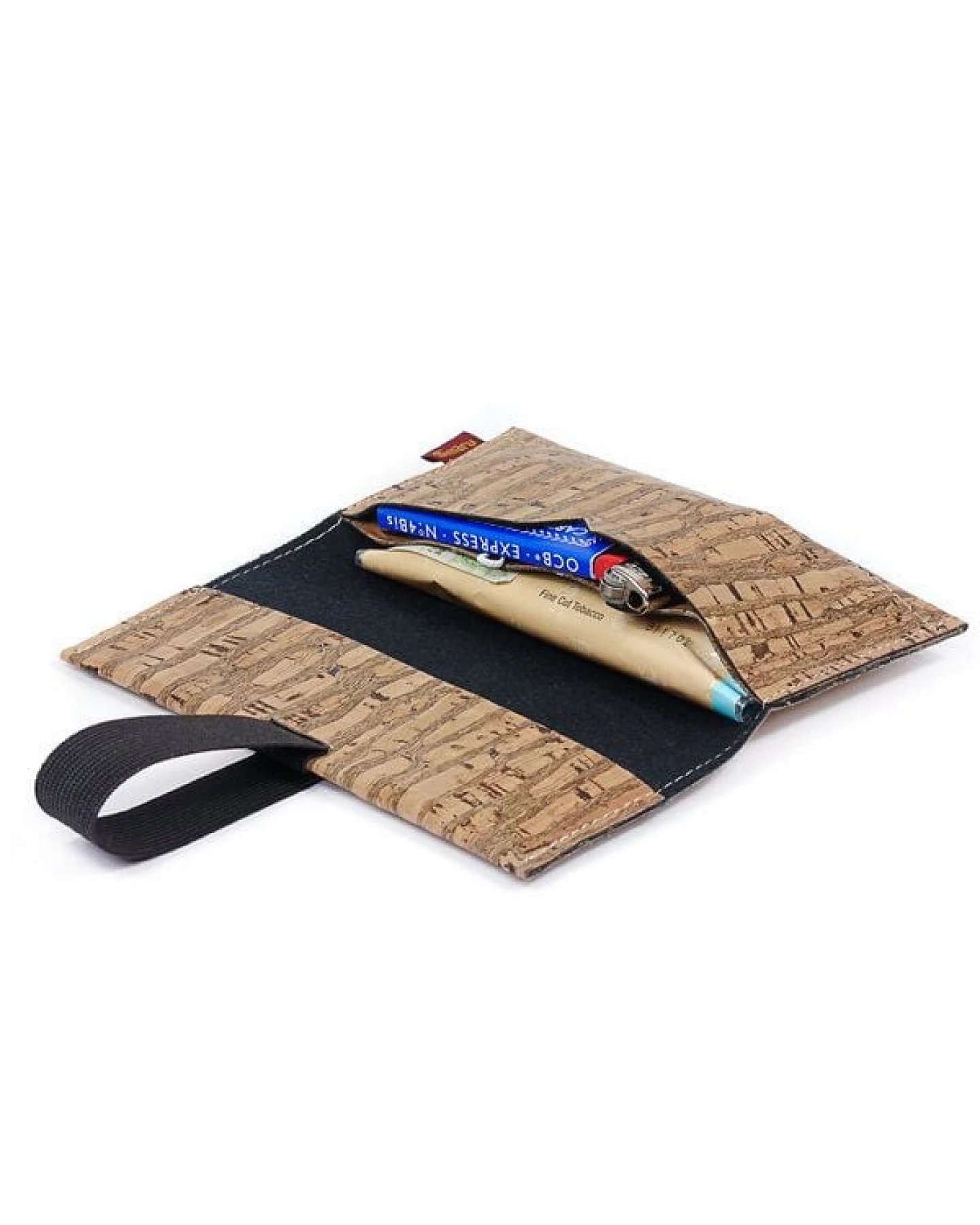 Simaru Tabaktasche / Drehertasche / Drehtabak Tasche aus Kork – Ansicht 4
