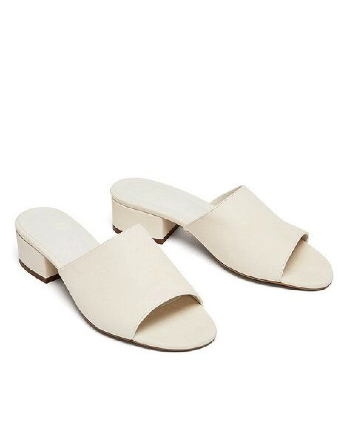 NINE TO FIVE Mule Slides #maia – minimalistisch zum Top Trend – Ansicht 2