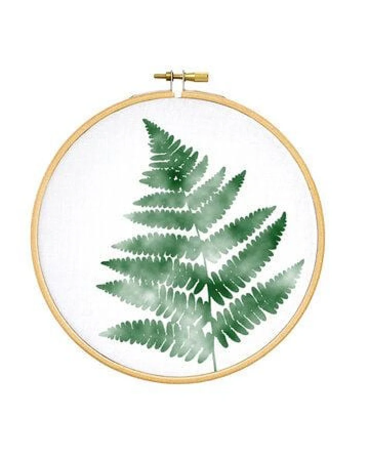 renna deluxe Urban Jungle im Stickrahmen – verschiedene Motive