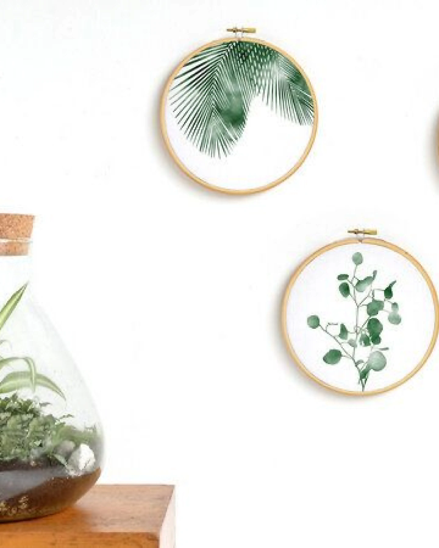 renna deluxe Urban Jungle im Stickrahmen – verschiedene Motive – Ansicht 2