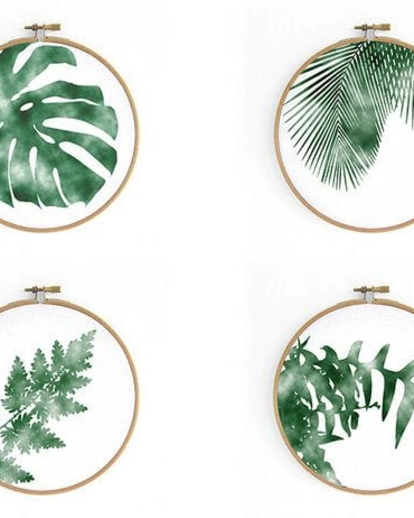renna deluxe Urban Jungle im Stickrahmen – verschiedene Motive – Ansicht 4