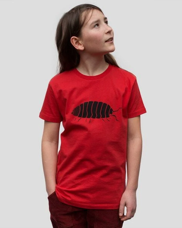Cmig Kinder T-Shirt Greta Assel in rot