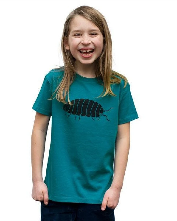 Cmig Kinder T-Shirt Greta Assel in ocean depth
