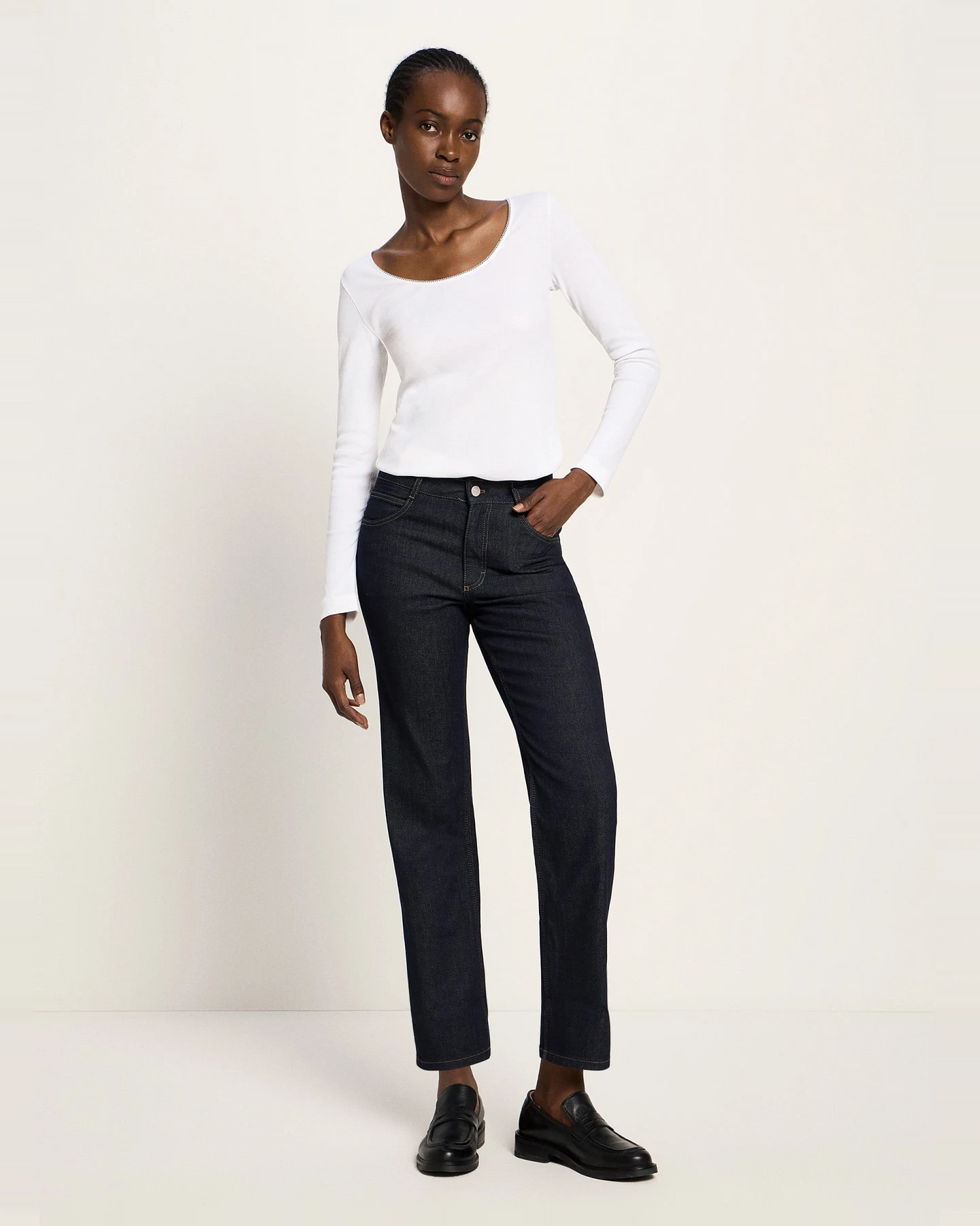 Jeans mit Aufschlag (GOTS) – Ansicht 2