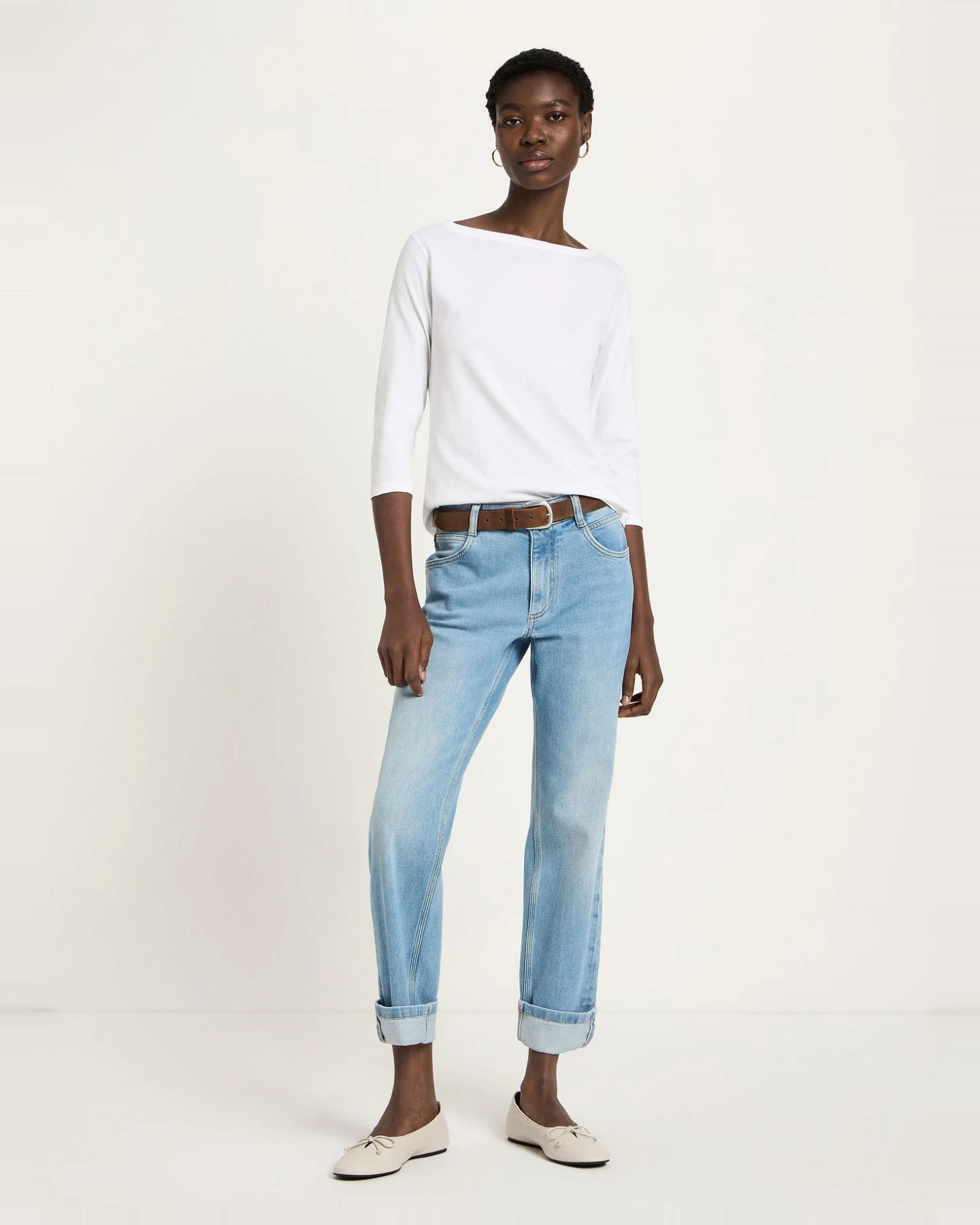 U-Boot Shirt mit 3/4 Arm (GOTS) – Ansicht 3