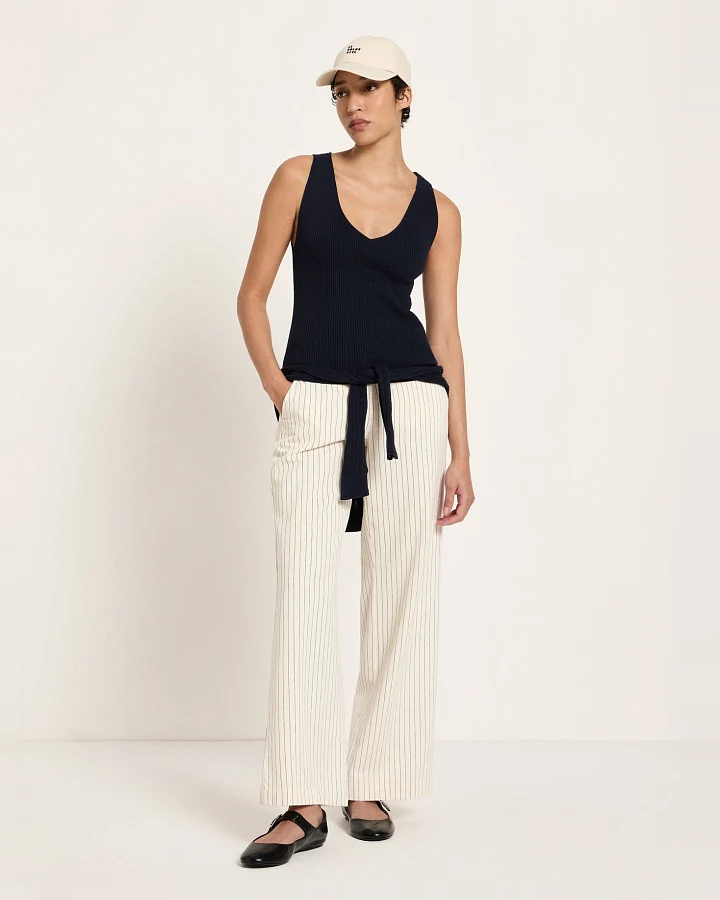 Rippenstrick Top (GOTS)