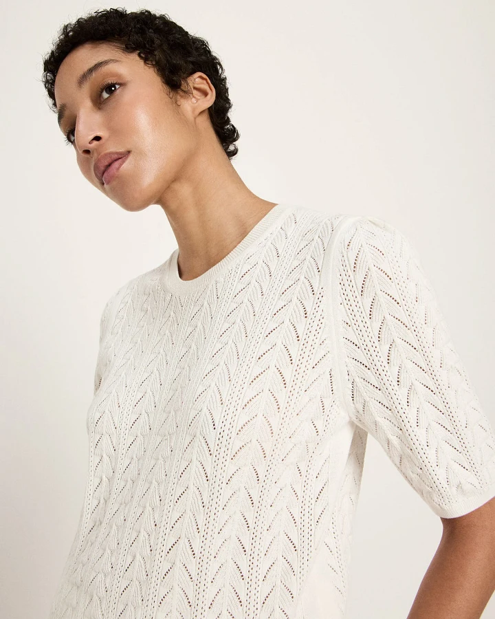 Kurzarmpullover (GOTS)