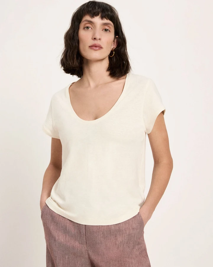 Shirt mit tiefem Ausschnit (OCS)