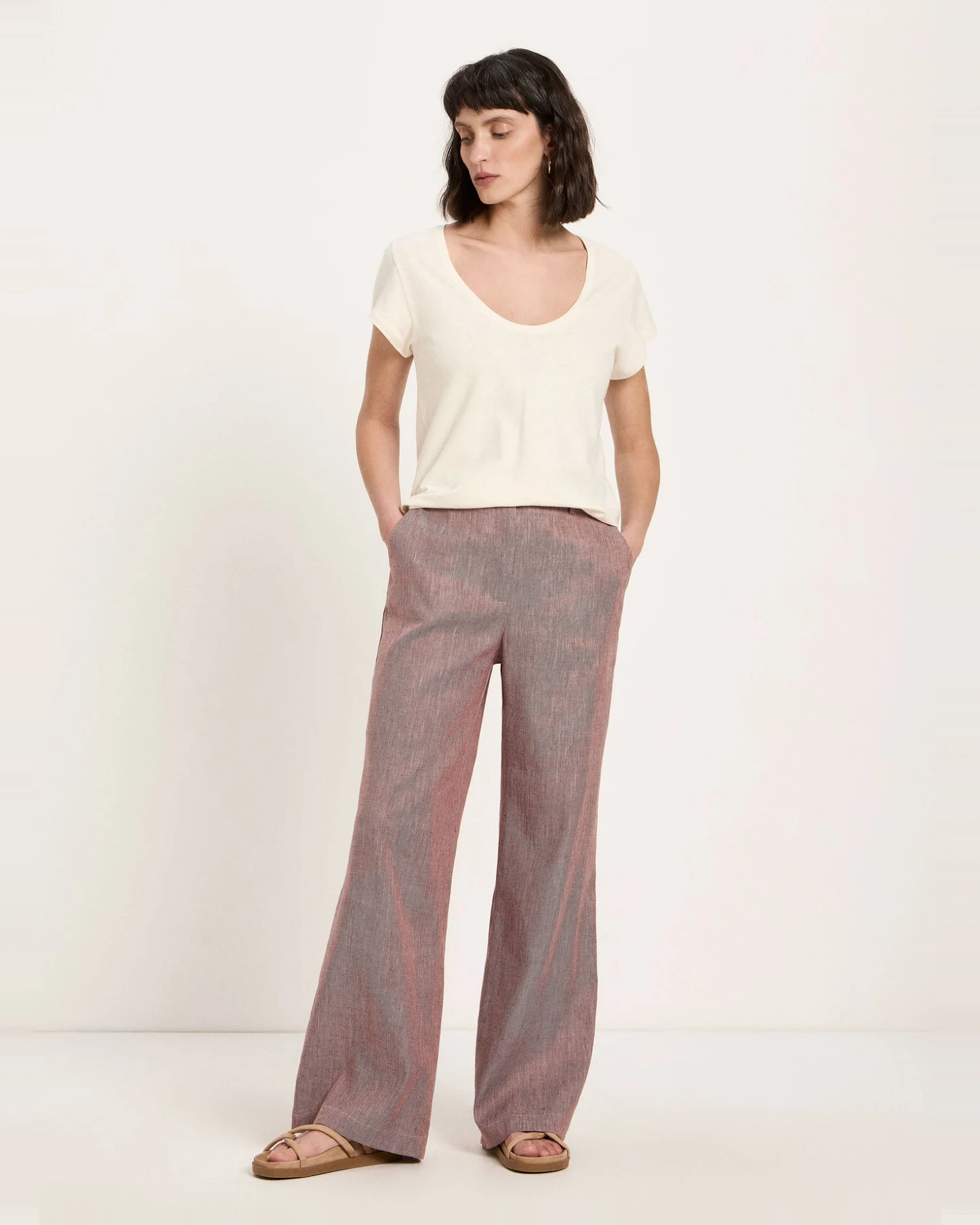 Shirt mit tiefem Ausschnit (OCS) – Ansicht 2
