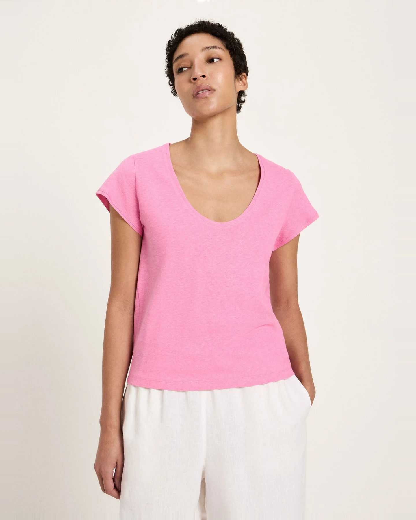 Shirt mit tiefem Ausschnit (OCS) – Ansicht 2