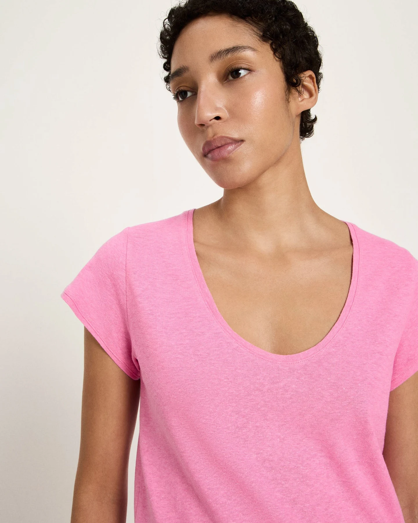 Shirt mit tiefem Ausschnit (OCS) – Ansicht 3