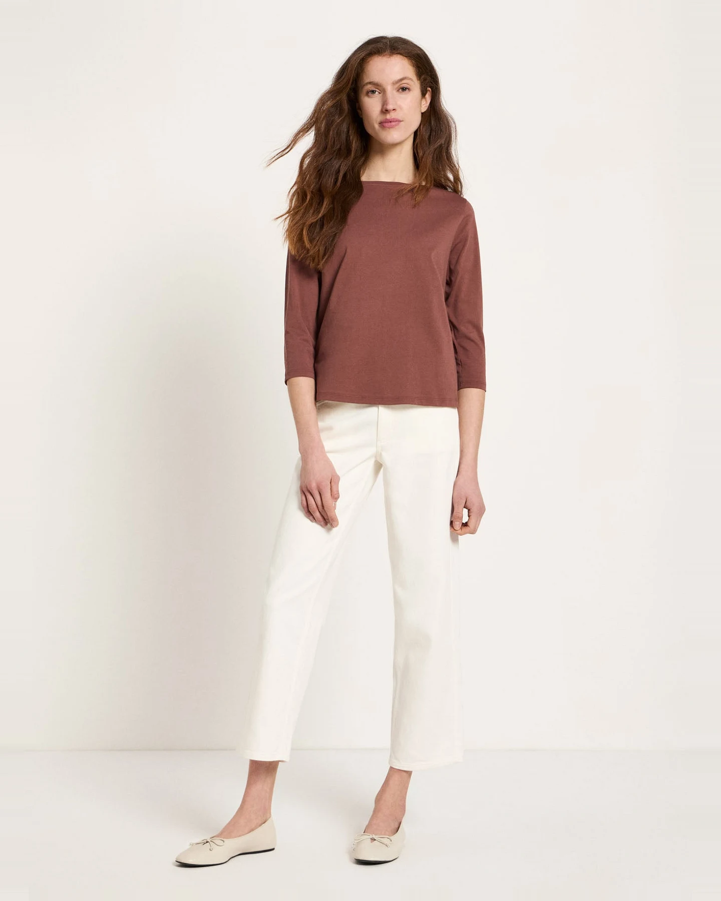 U-Boot Shirt mit 3/4 Arm (GOTS) – Ansicht 2