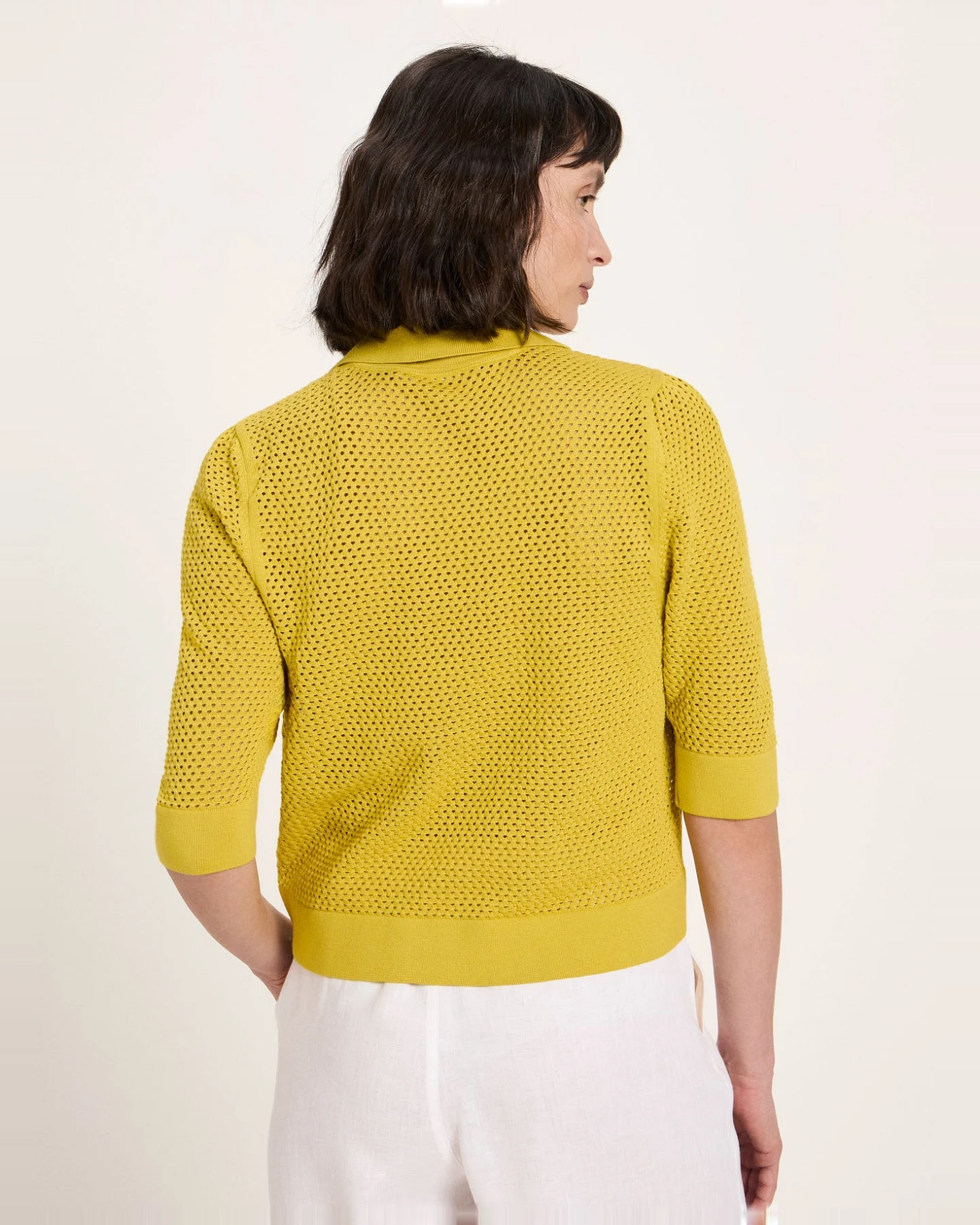 Strickjacke kurzarm (GOTS) – Ansicht 4