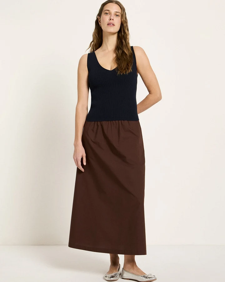 Rippenstrick Top (GOTS)