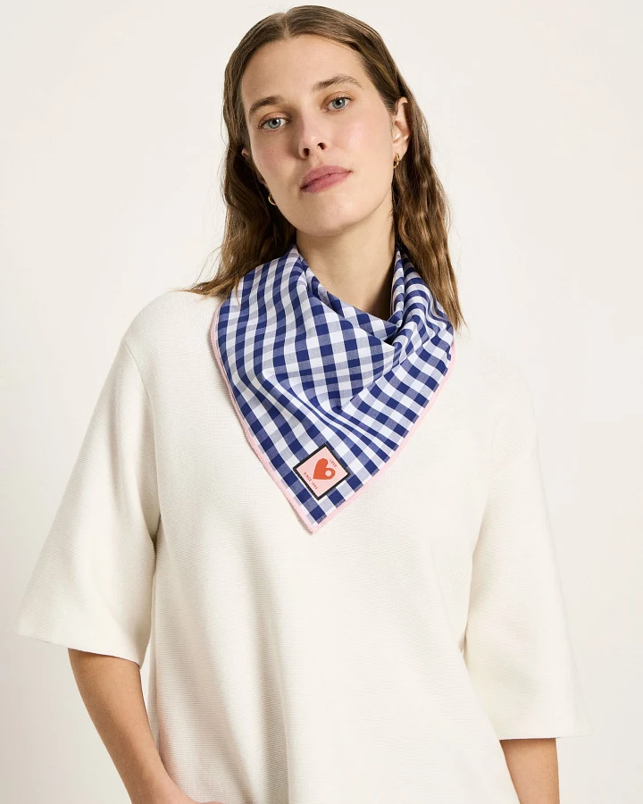 Vichy-Karo Tuch (GOTS)