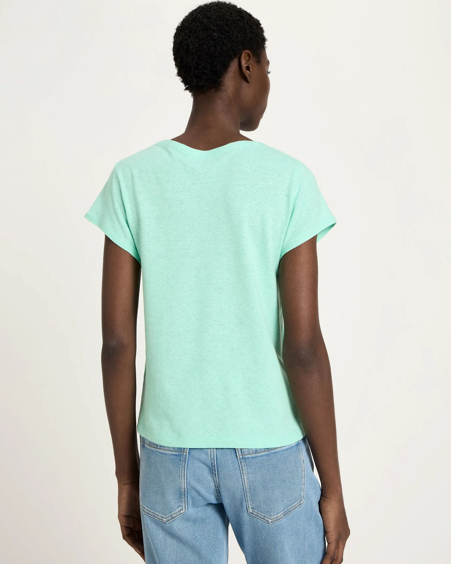 Shirt mit tiefem Ausschnit (OCS) – Ansicht 4